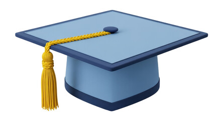 Isolated Graduation Cap