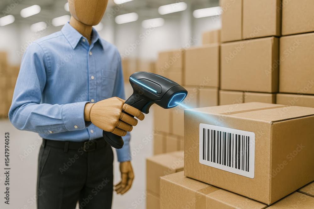 Poster efficiency and accuracy are enhanced through automated scanning processes in modern logistics ensuri