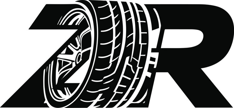 2R Tire Logo Design