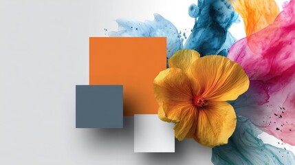 Post Template Social Media Banners for Digital Marketing. Brochure design, brand design background, design template corporate business annual.