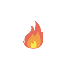 Vivid cartoon fire icon flames illustration isolated graphic resource