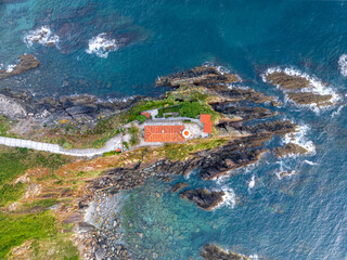 Faro de Cudillero en Asturias