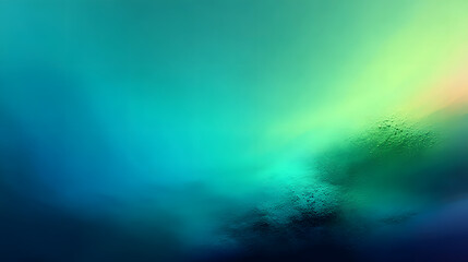 ライトグリーンからターコイズへと変化するなめらかなグラデーション背景