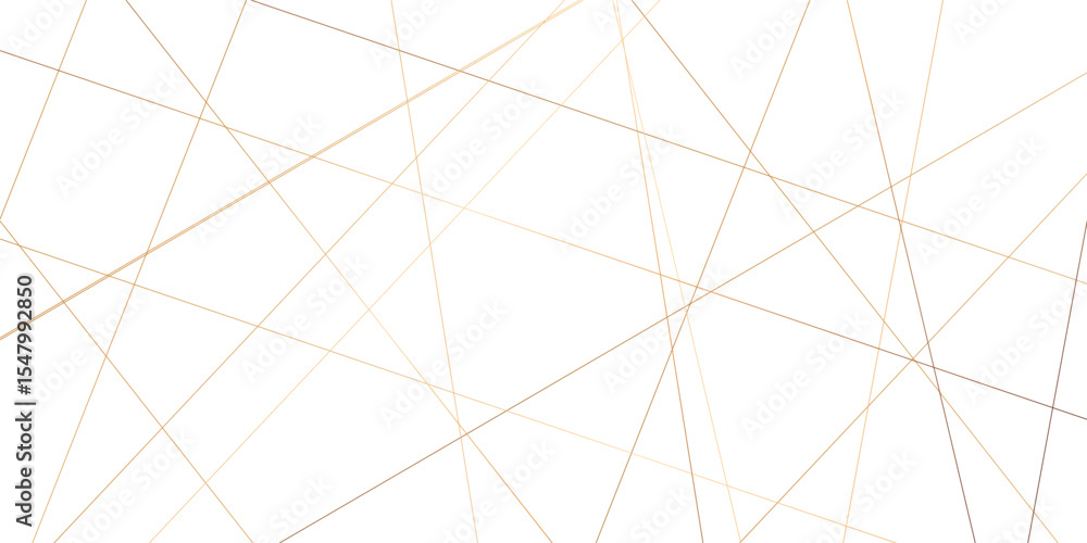 Poster abstract golden geometric random chaotic lines background. luxury premium lines background. abstract