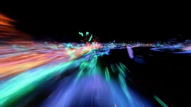 サイケトランスの世界に没入する無限ループ映像｜フラクタル・幻想・VJ・トリップ素材