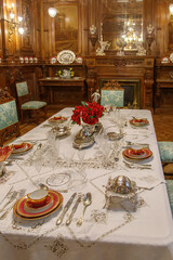 wedding table setting