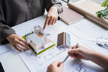 Engineer planning for Solar panels green energy Business man working Innovation  green eco friendly...