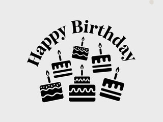 Celebrate Another Year of Joy Delicious Birthday Cakes Adorned With Lit Candles Making Memories and Cherishing Special Occasions
