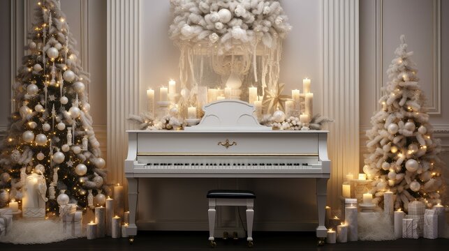 tree white christmas bulb