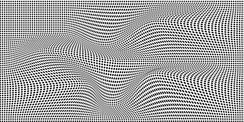 Background with monochrome dotted texture. Polka dot pattern template. vector ilustration