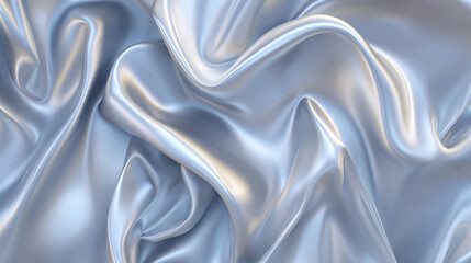 Obraz premium Shimmering silver abstract gradient with polished texture, evoking sleek modernity and dynamic elegance