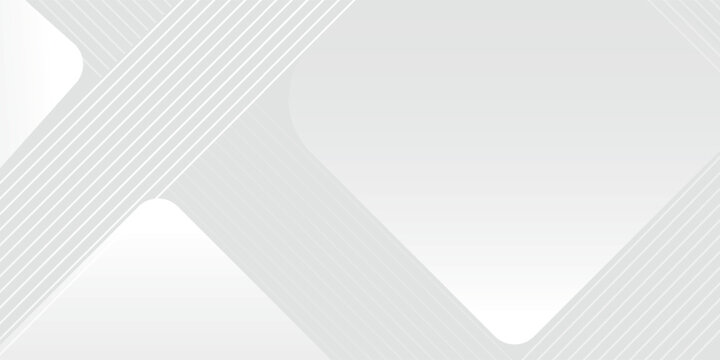 Modern Semple background design with diagonal line pattern in grey colour. Vector white horizontal template for business banner