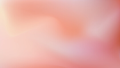 Peach pink vector background. Pastel, delicate colors. Banner. Space for text