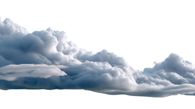 Cloudscape of Drama: A striking cloud formation, showcasing a range of grays and whites, unfolds in a dynamic scene, evoking a sense of weather and atmospheric wonder.