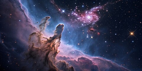 Obraz premium Star womb – Cradle of Light in the Veins of Creation