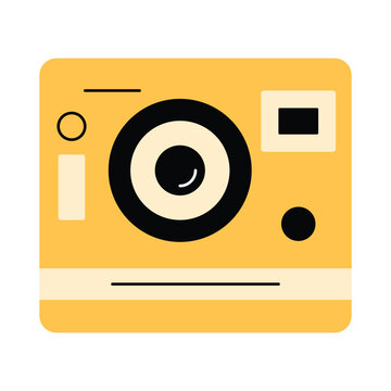 Polaroid Camera Vector Illustration Instant Photo Fun