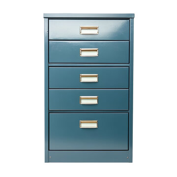 Filing cabinet isolated on transparent background