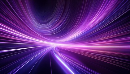 light streaks abstract purple