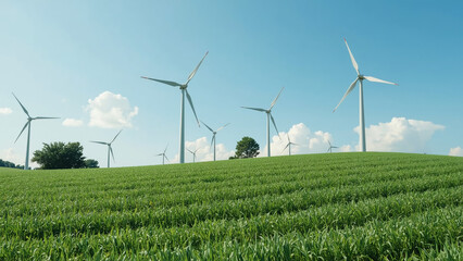 Source Sustainable development and green business based on renewable energy. Environmental and ecological concepts.
