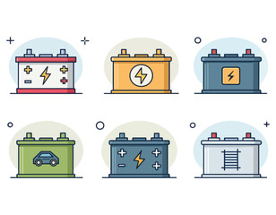 vector illustration of a retro radio