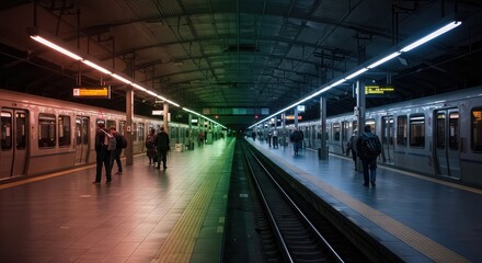 Transportation Station Multiple Parallel Dimensions Reality Travel Hub