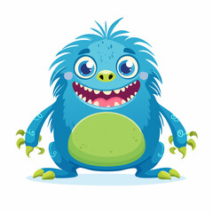 Fototapeta premium “Blue & Green Monster Pets”
