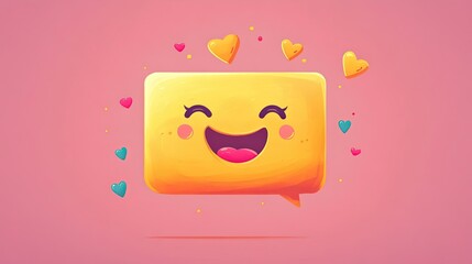 Email message with animated emoji reactions built-in