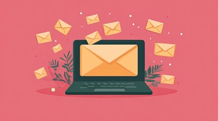 Email newsletter layout design 