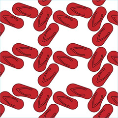 abstract sandals pattern