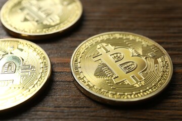 Bitcoin and cryptocurrency investment concept. Electronic decentralized money concept