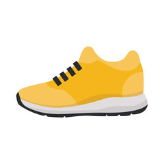 Running Shoes Vector Illustration Sport and Fitness Footwear
