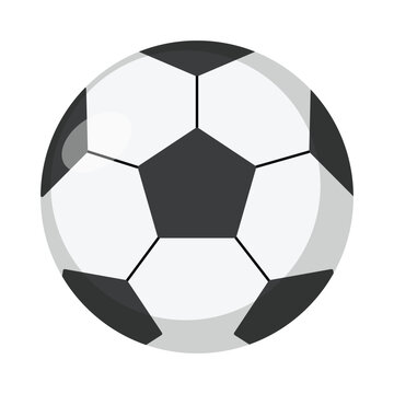 Soccer Ball Vector Illustration Football Sport and Game