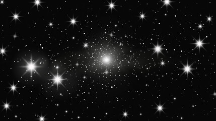 abstract background of stars