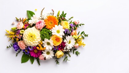 Vibrant Spring Floral Arrangement Colorful Bouquet Image, Flower Photography, Spring Flowers Floral Design, Flower Art