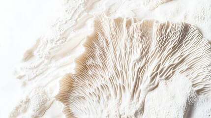 Small coral illustrations in soft muted tones growing on stones. Natural marine shapes on transparent background.
