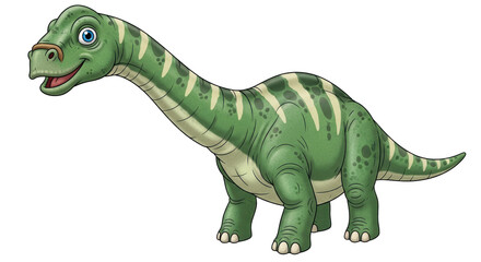 Isolated Brontosaurus