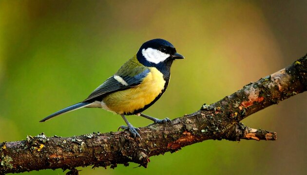 great tit parus major