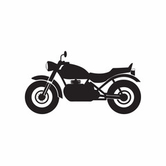 Obraz premium motorcycle on a white background