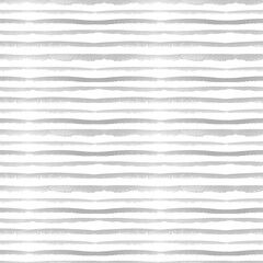 Black and white stripes background. Seamless watercolor hand drawn pattern for  fabric, wrapping paper
