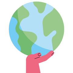 Earth Day Vector Illustration 
