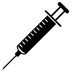 syringe isolated on white