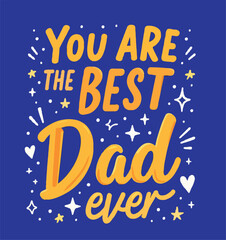 Fototapeta premium Dad T-Shirt Design – Funny and Heartfelt Graphic for Fathers, Dads, and Father Figures