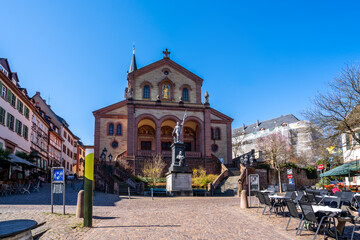 Fototapeta premium Altstadt, Weinheim, Deutschland 