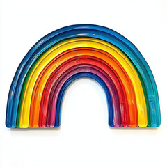 Fototapeta premium rainbow colored paper
