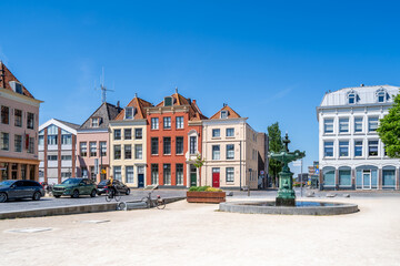 Obraz premium Altstadt, Vlissingen, Niederlande 