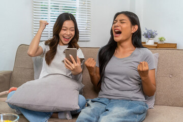 Two friends live together in a house.