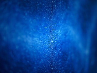 Obraz premium Abstract Blue Texture Sparkling Water Droplets and Depth