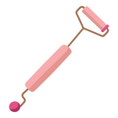 Rose quartz roller
