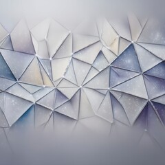 Abstract Geometric Pattern with Soft Colors and Shimmering Effects