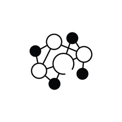 Conections icon design with white background stock illustration